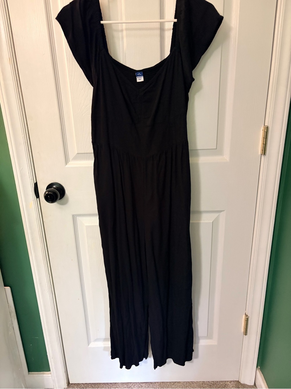 Black Wide-Leg Jumpsuit